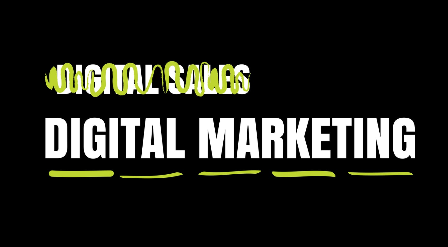 Digital Marketing is not Digital Sales