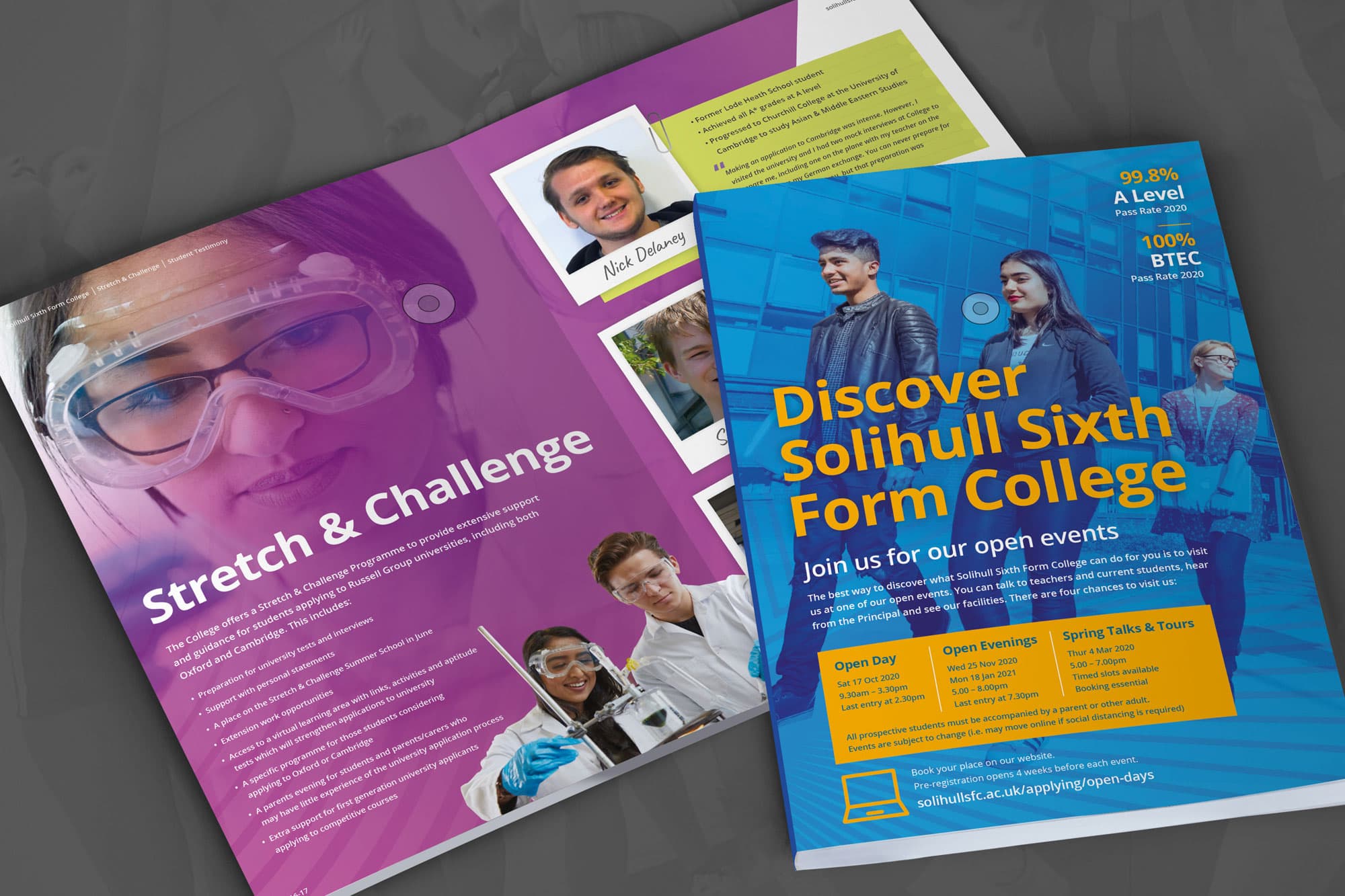 College and School Prospectus Design