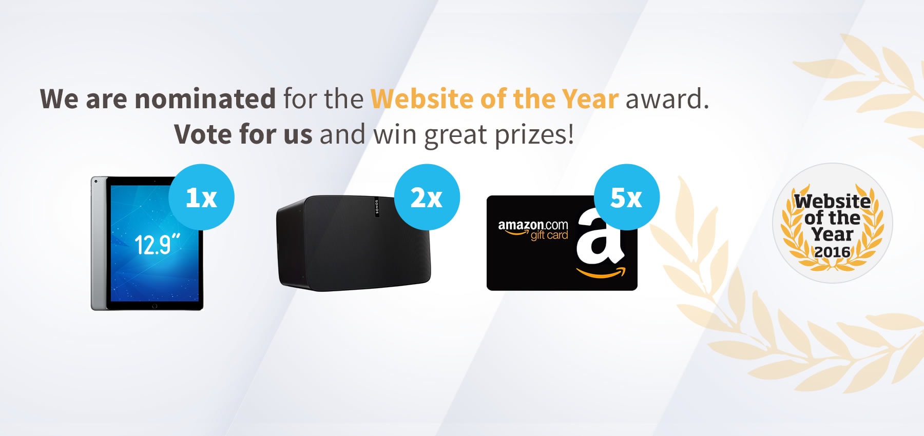 We Need Your Votes!